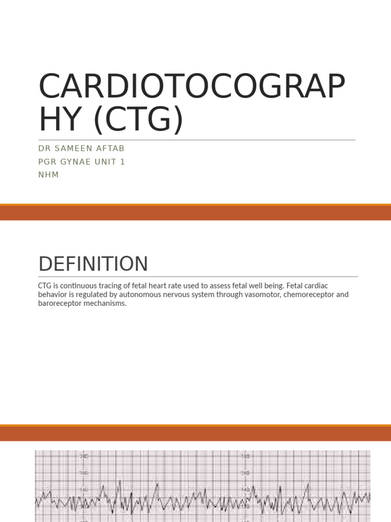 Cardiotocography (CTG) | PDF | Clinical Medicine | Obstetrics