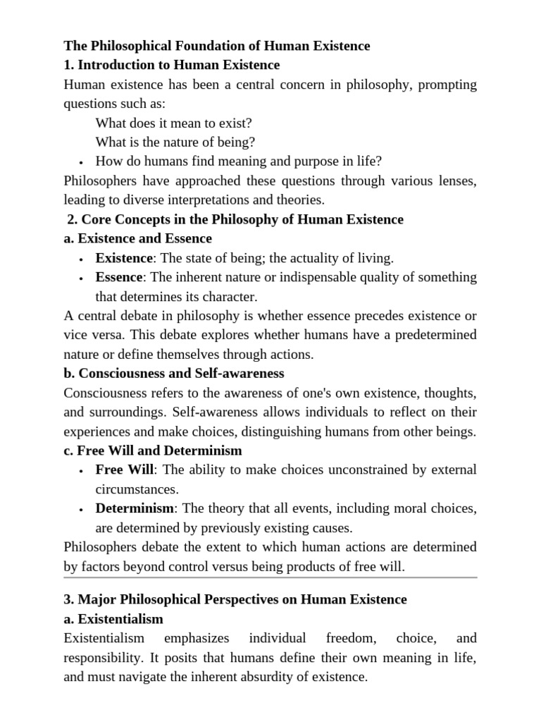 Philosophy Logic And Human Existence Pdf Knowledge Epistemology
