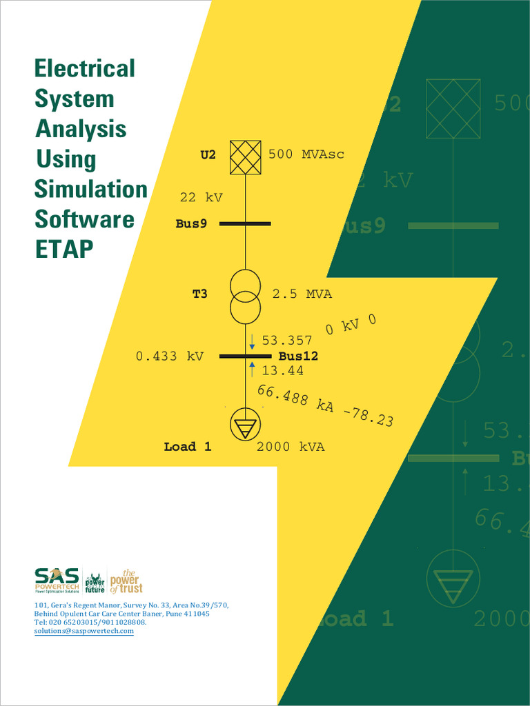 Electrical System Analysis with ETAP | PDF | Simulation | Transformer