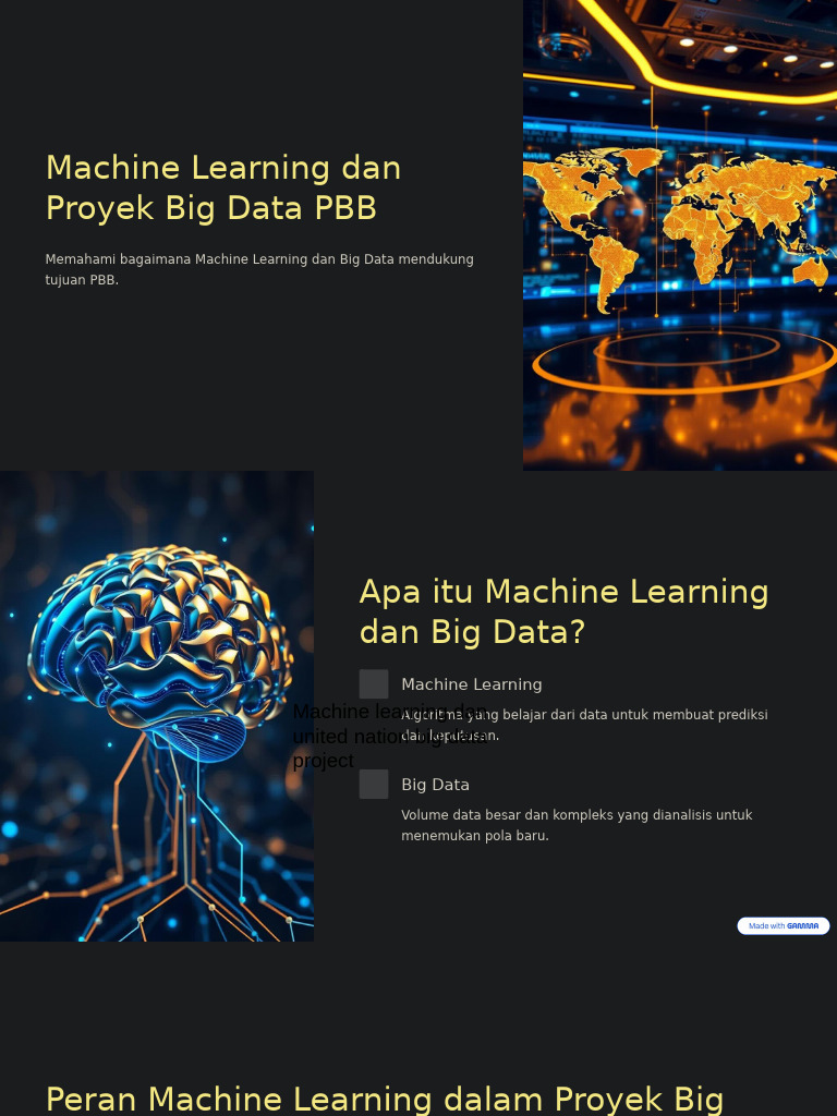 Machine Learning Dan Proyek Big Data PBB | PDF