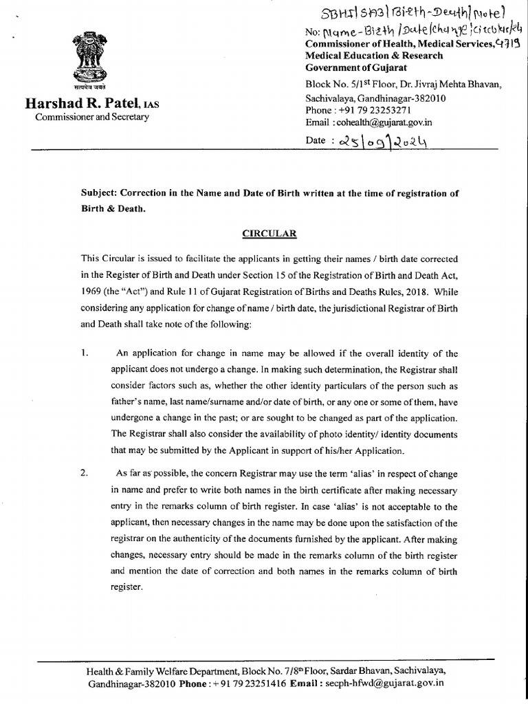 Correction Circular DT 25-09-24 Eng | PDF