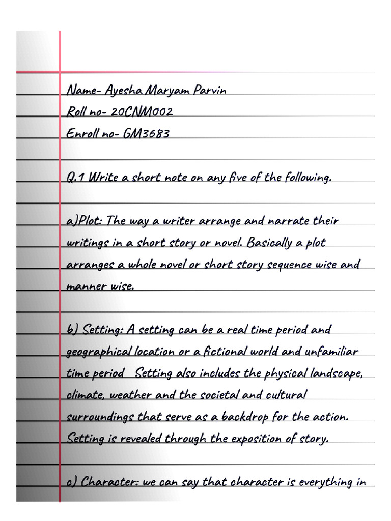 English Assingment | PDF