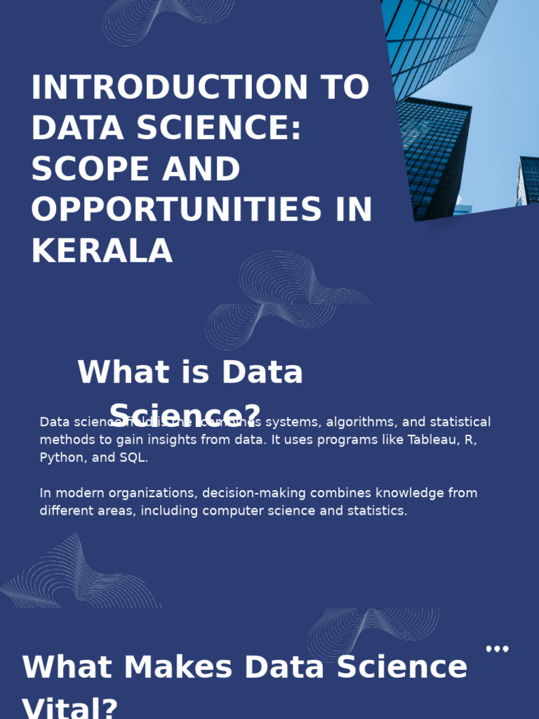 Data Science Opportunities in Kerala | PDF | Data Science | Science