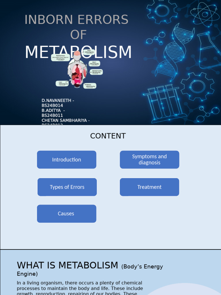 Inborn Errors of Carbohydrate Metabolism | PDF | Metabolism | Biochemistry