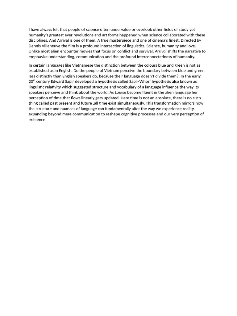 Science and Language | PDF