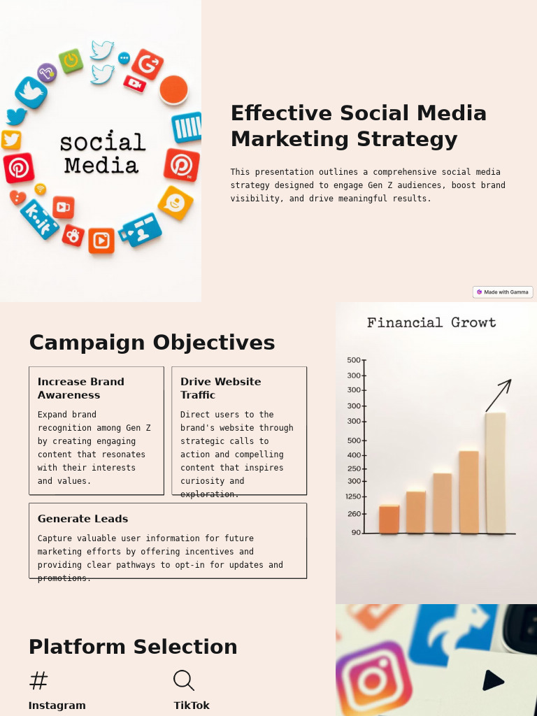 Effective Social Media Marketing Strategy | PDF | Social Media ...
