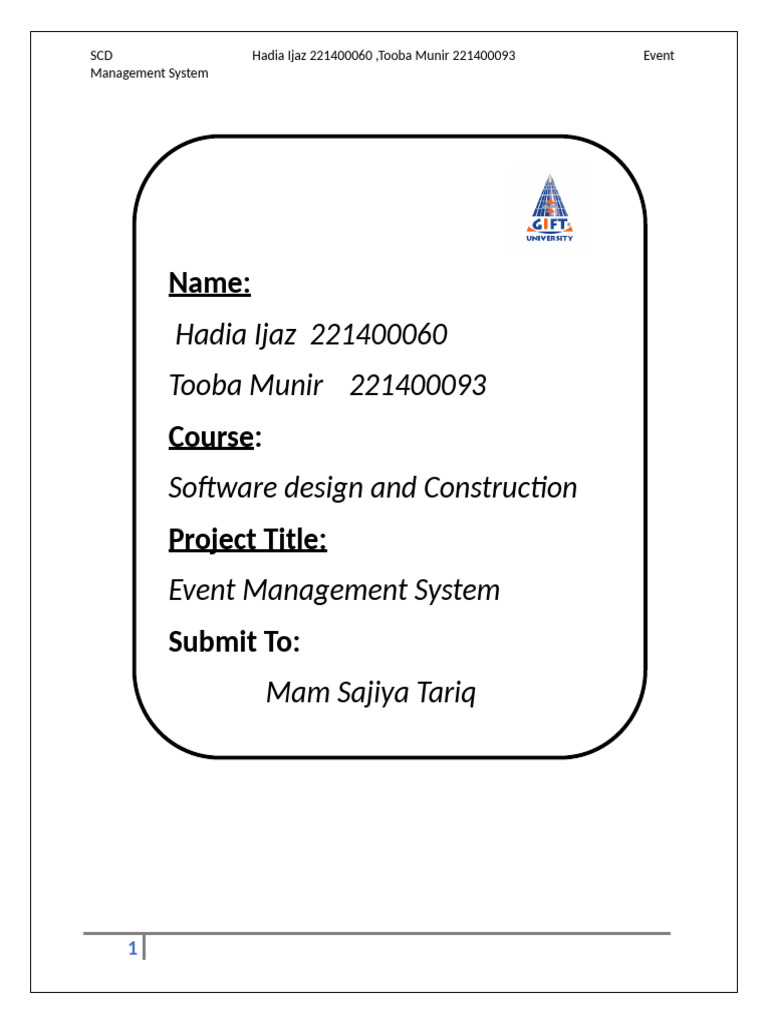 Online Event Management System Overview | PDF | Invoice | Usability