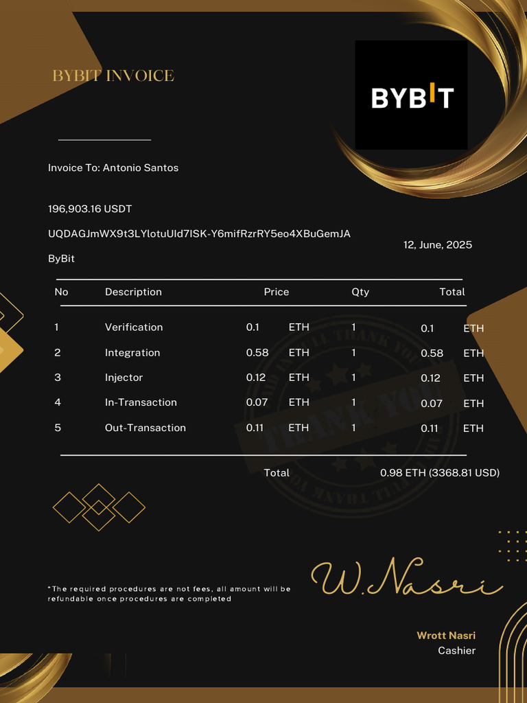 Bybit Invoice | PDF