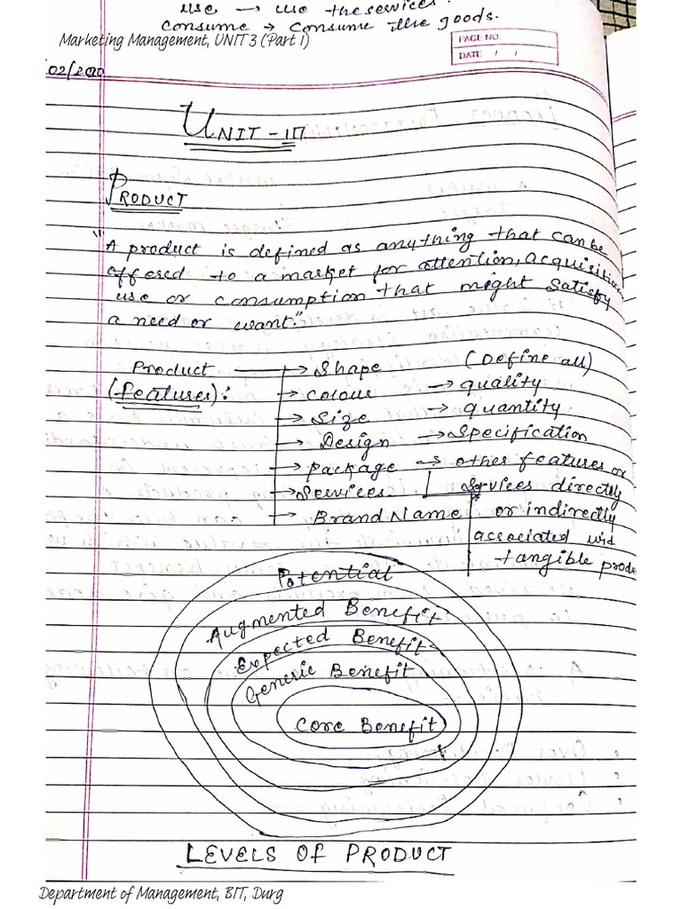 Marketing Management UNIT 3 (Part 1) | PDF