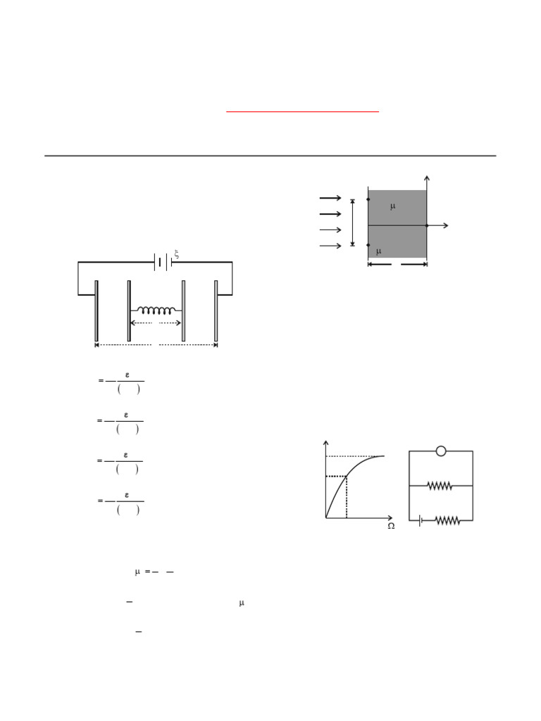 Physics Test Paper 1 Questions | PDF | Electric Current | Mechanics
