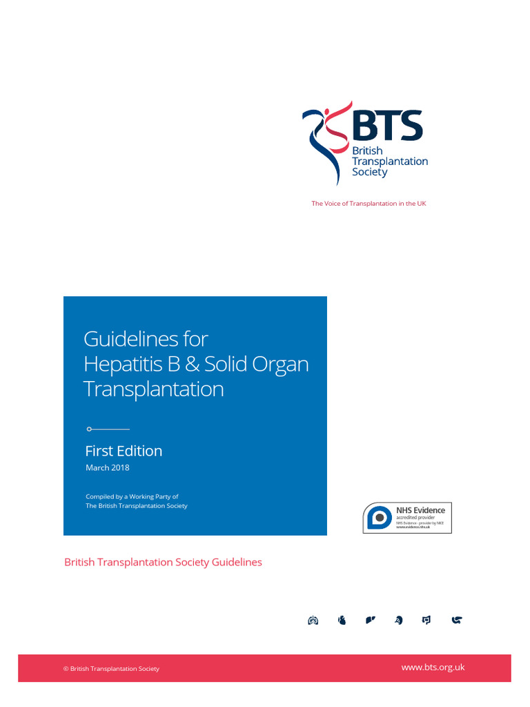 Guidelines for HBV in SOT | PDF | Hepatitis B | Hepatitis