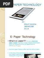 Download E PAPER PPT by Srajit Saxena SN87668560 doc pdf