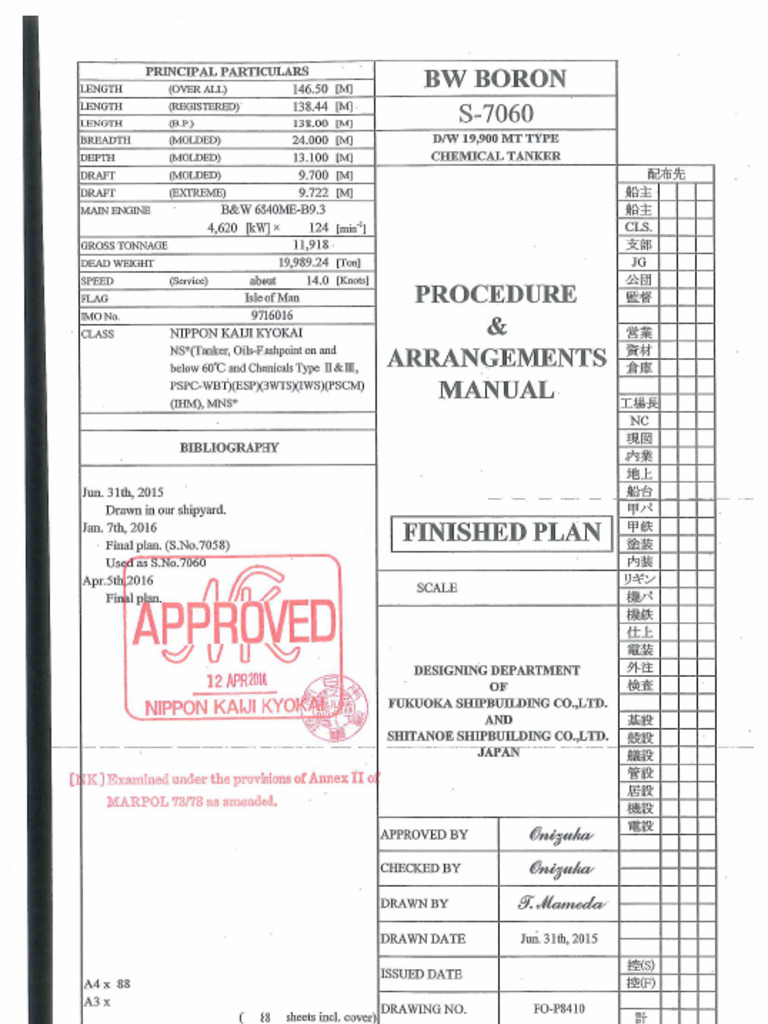 05 Procedure & Arrangements Manual - 22 | PDF
