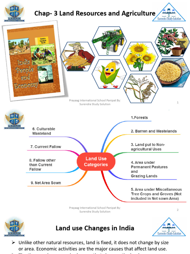 Land Use and Agriculture in India | PDF | Agriculture | Coffee