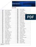 SPE Presidents 1949-2012