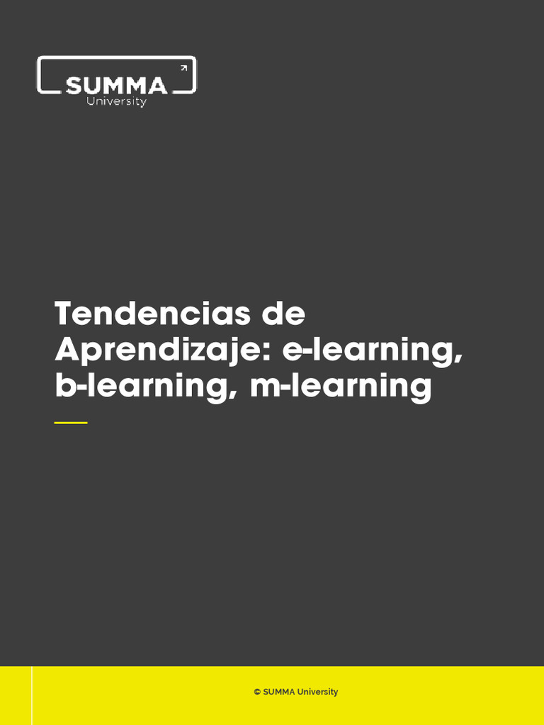 E Learning Mlearning y B Learning | PDF | Enseñando | Aplicación movil
