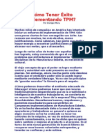 Cómo Tener Éxito Implementando TPM