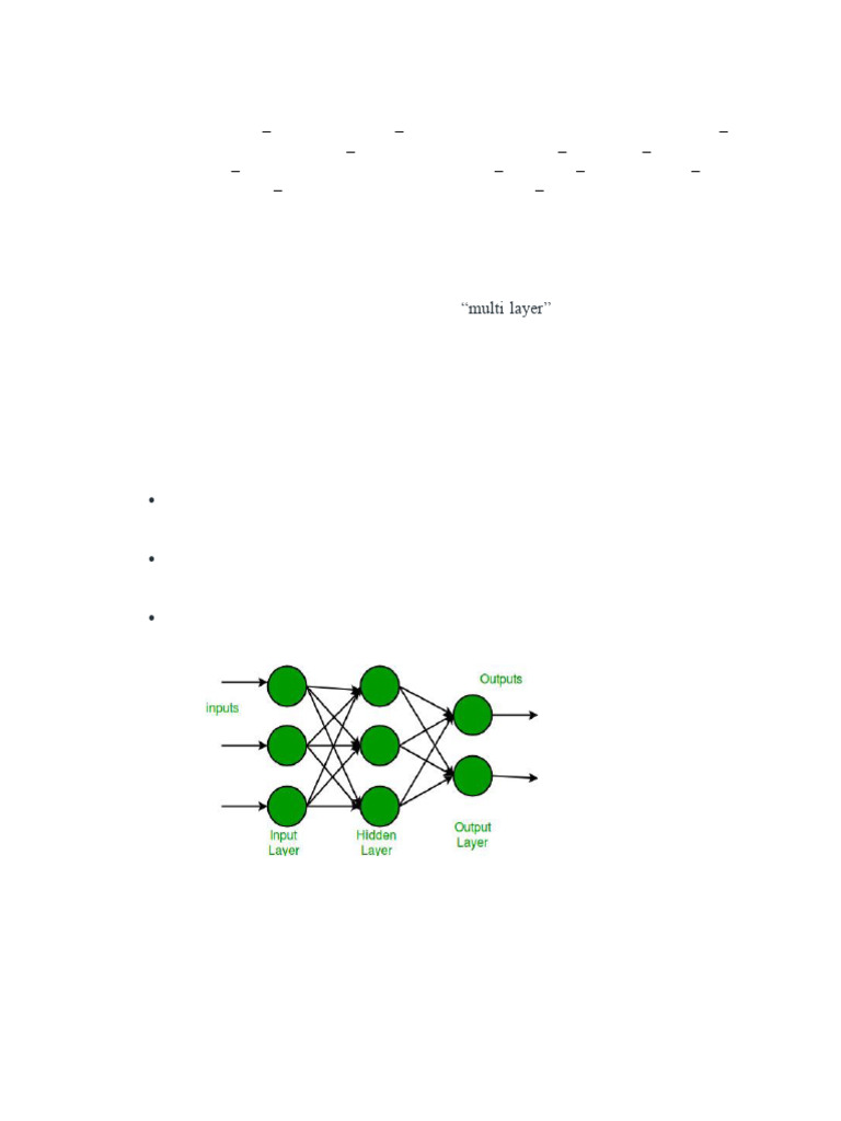 Understanding Multi-Layer Perceptrons | PDF | Support Vector Machine ...