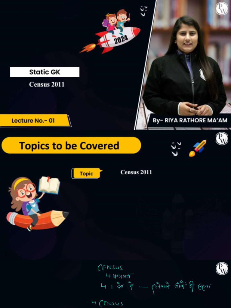 Census 2011 - Class Notes | PDF