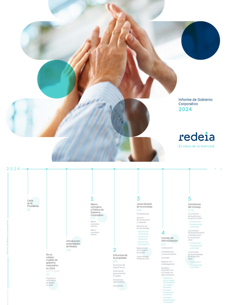 Informe Anual de Gobierno 2024 Redeia | PDF | Corporaciones | Gobierno ...