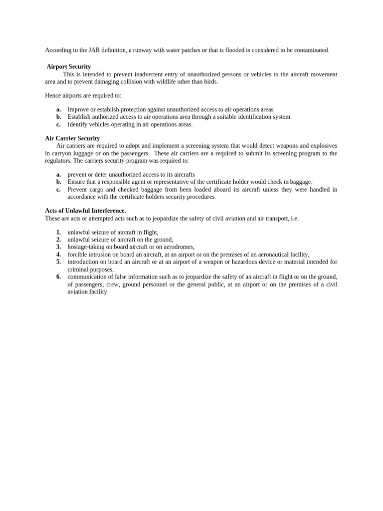Aviation Security Management Overview | PDF | Airport | Airport Security