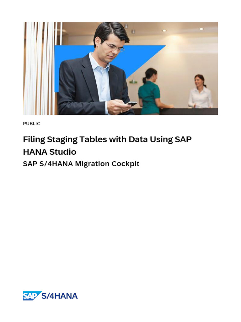Filling SAP Staging Tables via HANA Studio | PDF | Microsoft Excel ...