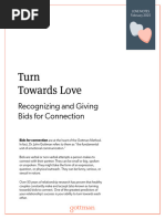 Enhancing Connection: Gottman's Bids Guide | PDF | Psychological ...