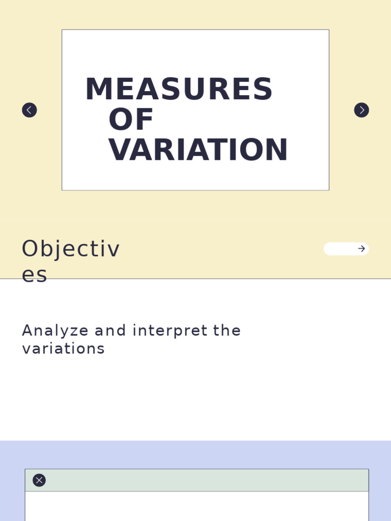 Measures of Variation Explained | PDF