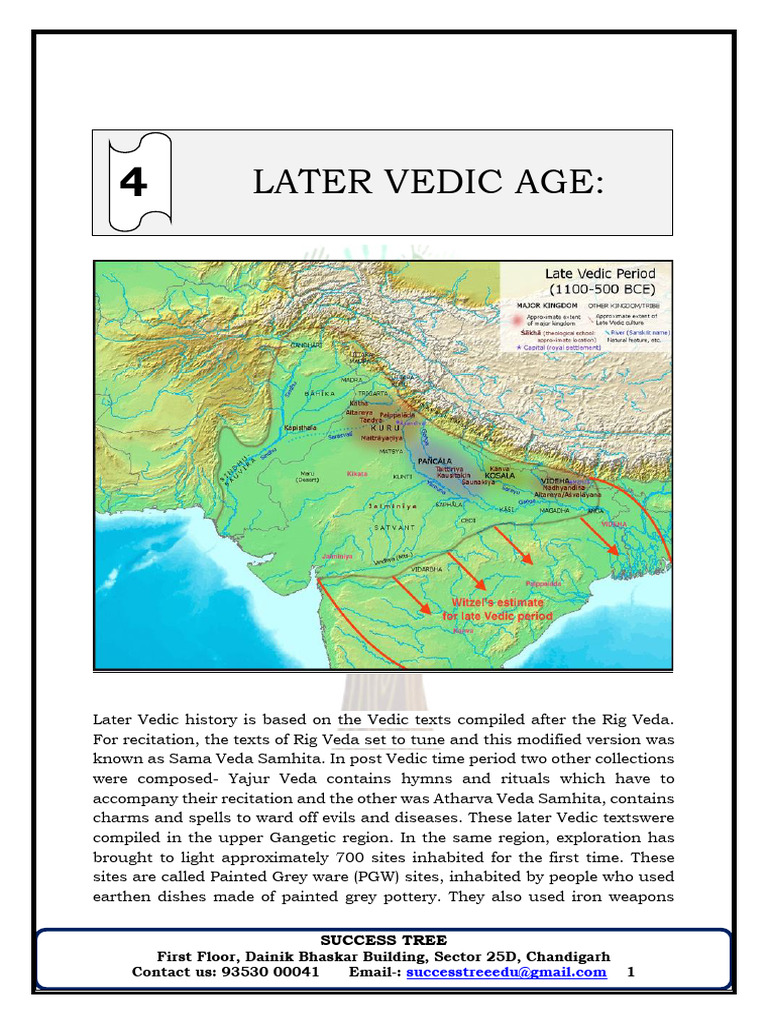 Later Vedic Age: Society and Economy | PDF | Vedas | Bhikkhu