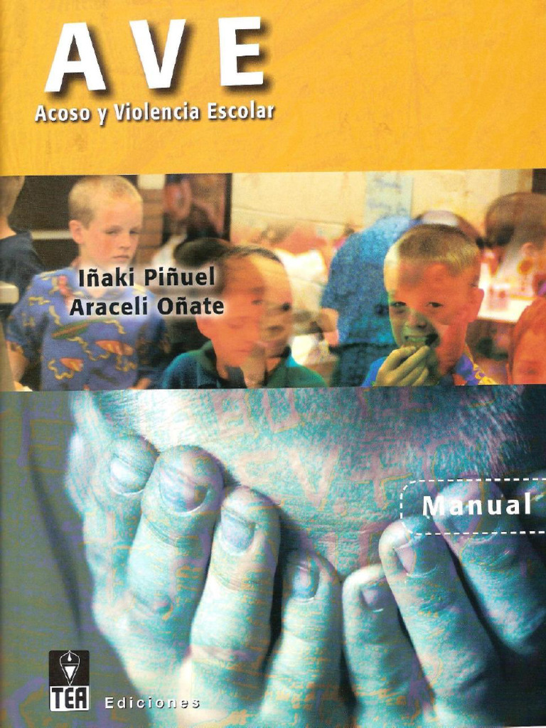 Manual AVE y Cuadernillo - Acoso y Violencia Escolar - Daniela Román | PDF