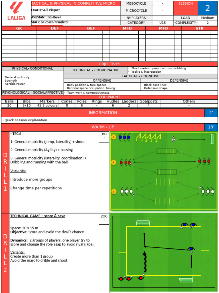 Sesión 2 VFF 2 Hộ Thảo 2 | PDF | Forward (Association Football ...
