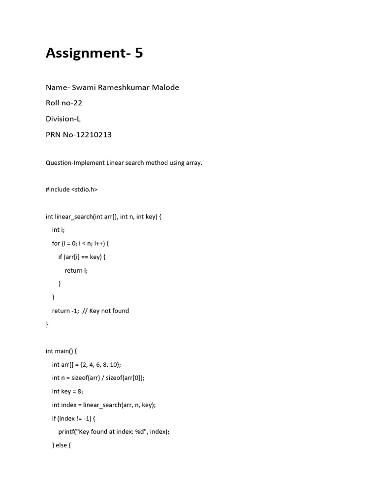 Monish Assignment 5 | PDF