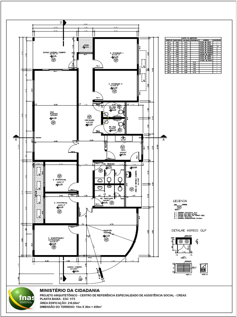 CREAS 50 Arq Planta Baixa | PDF