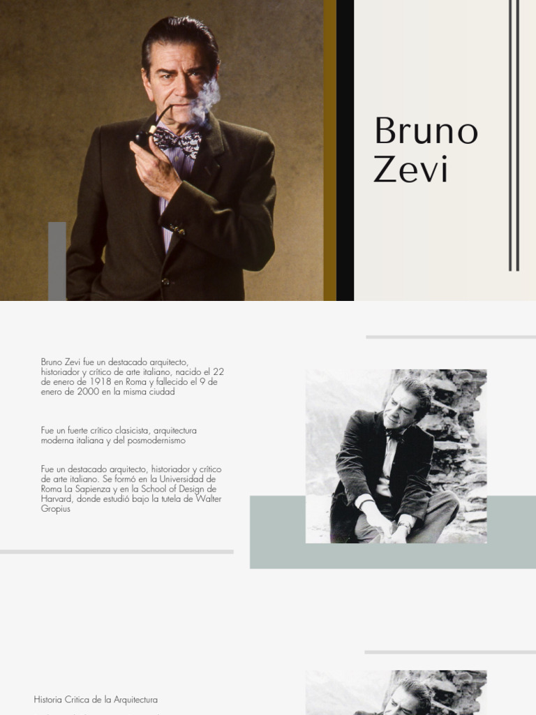Bruno Zevi P | PDF | Diseño | Las artes