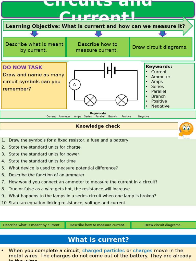 Understanding Current and Circuit Measurement | PDF | Electric Current ...