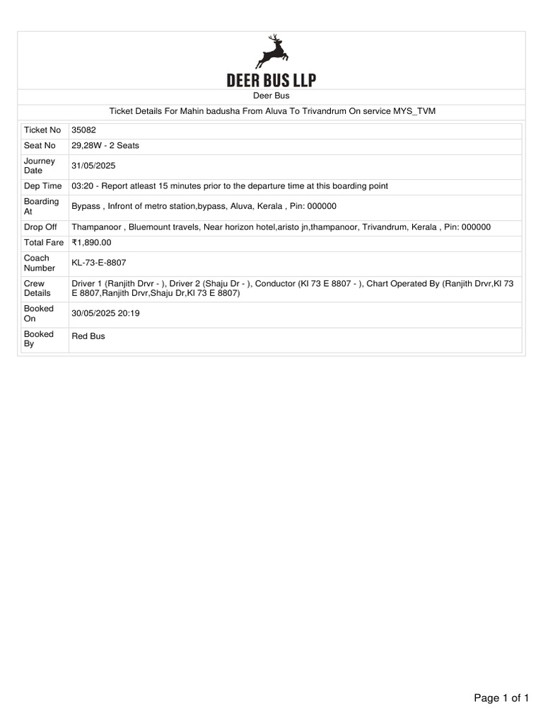 Ticket | PDF