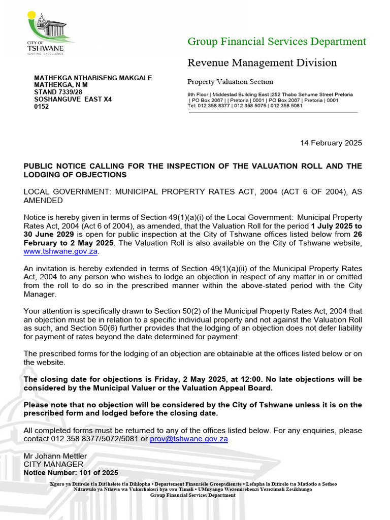 Letter 009407339 28 1152025 23 36 | PDF