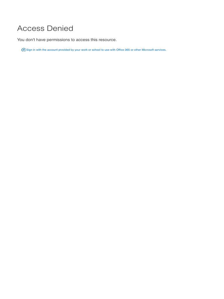 Access Denied | PDF