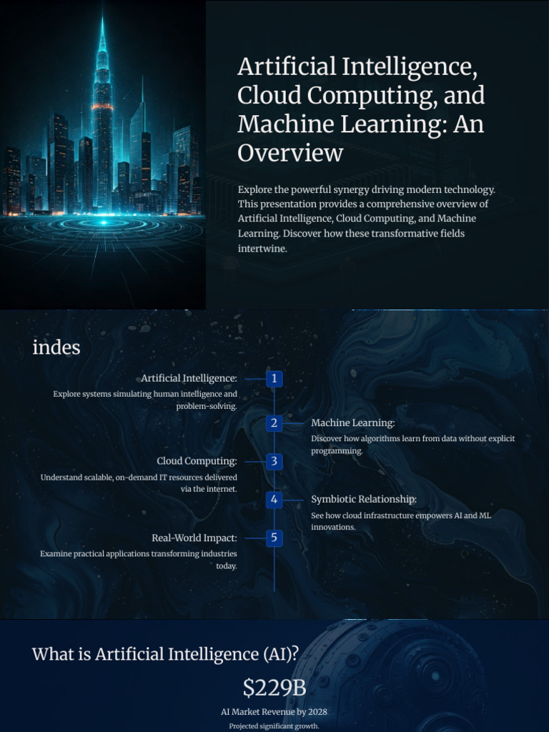 Artificial Intelligence Cloud Computing and Machine Learning An ...