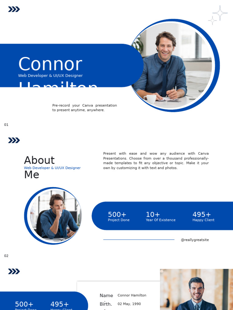 Resume Web Developer & UIUX Designer Presentation - 20250616 - 214823 ...