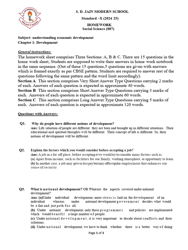 Understanding Per Capita Income Limitations | PDF | Human Development ...