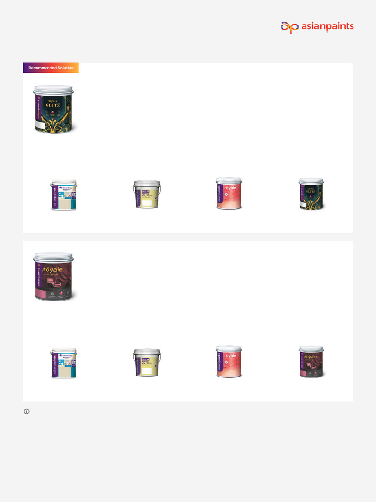 Recommended Waterproofing Paints Guide | PDF | Paint | Plastic Arts