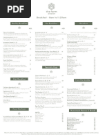 Tatte Fall/Winter Menu 2024-2025 | PDF | Salad | Pickling