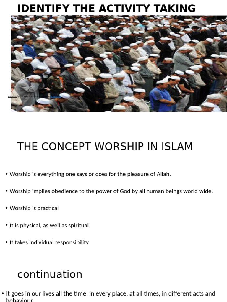 The Concept Worship in Islam-1 | PDF | Prophets And Messengers In Islam ...