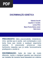 Discriminação Genética