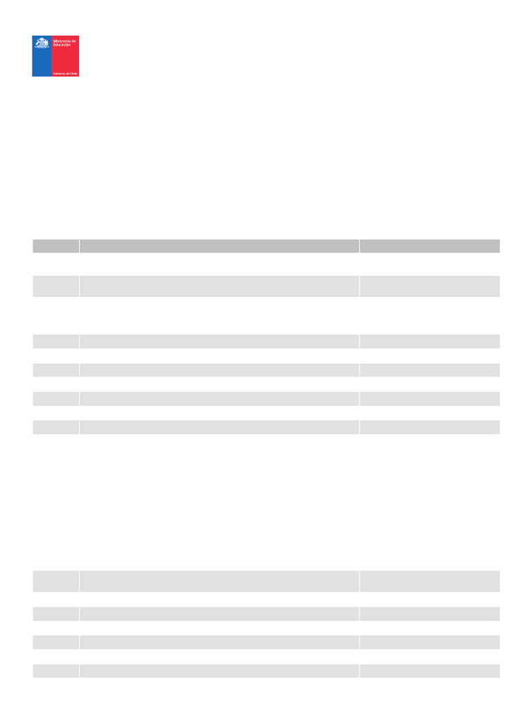 Certificado Ficha SNED | PDF | Evaluación | Plan de estudios