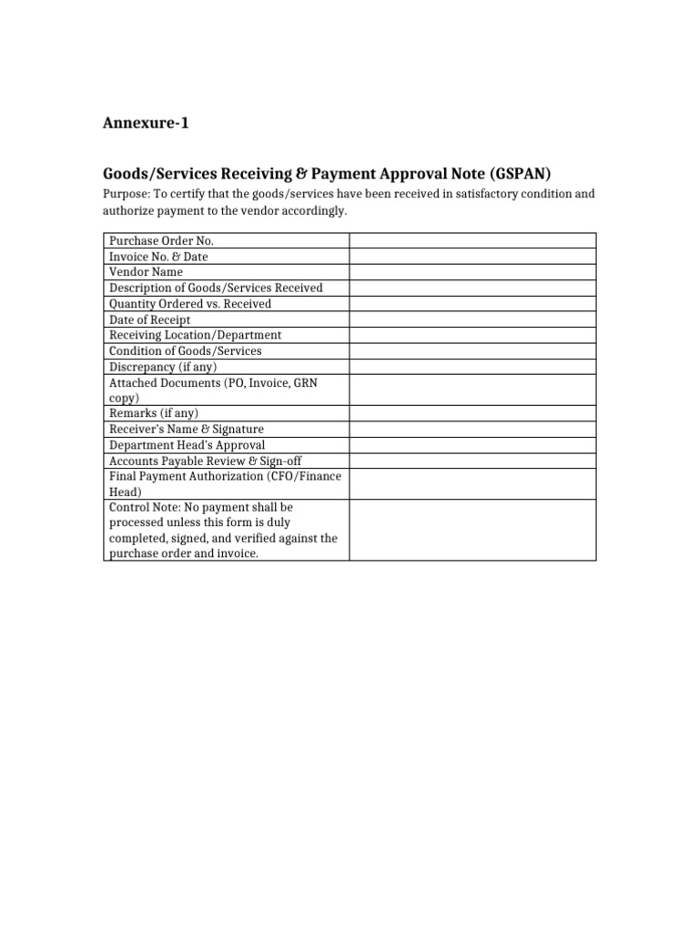 Annexure 1 | PDF