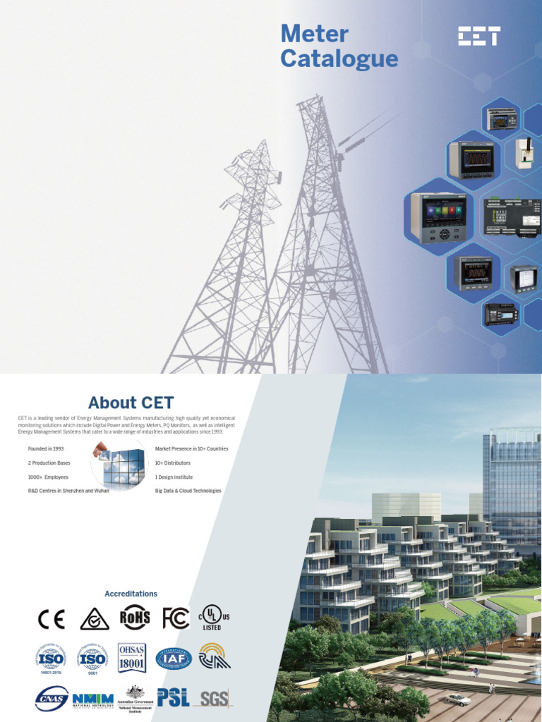 CET Energy Management Solutions Overview | PDF | Port (Computer ...