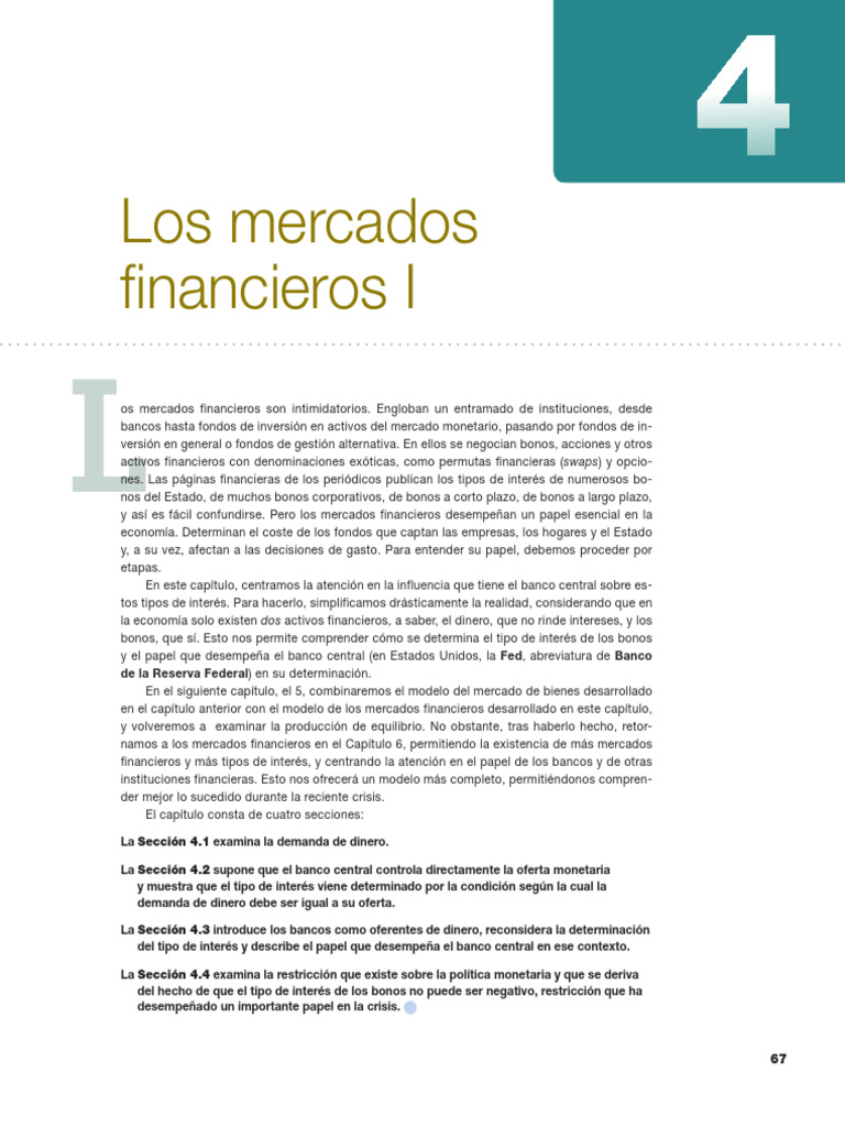 Influencia del Banco Central en Tipos de Interés | PDF | La política ...