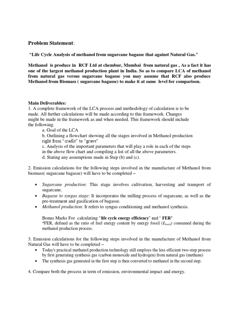 Problem Statement | PDF